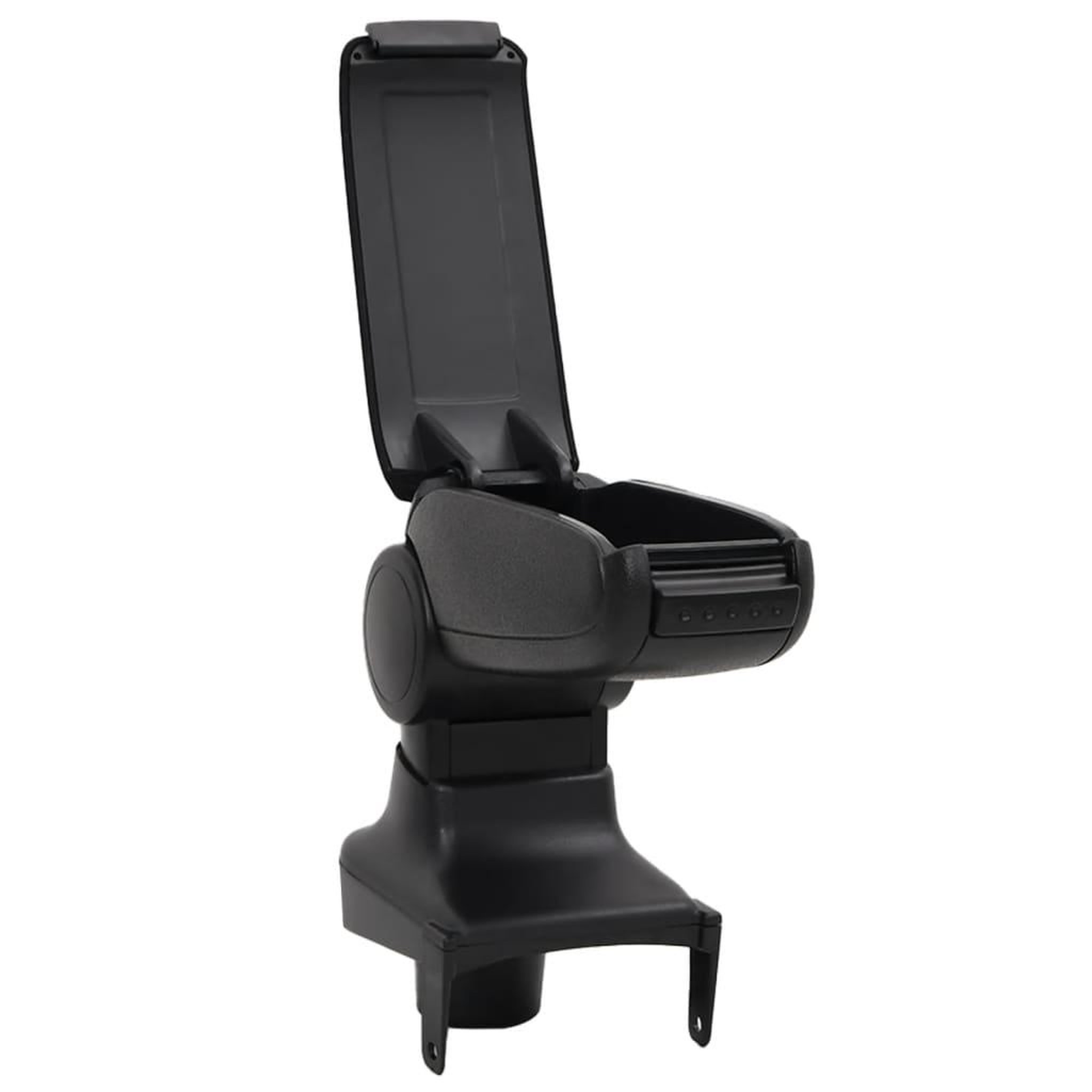 Voir la diapositive 4 : VIDAXL Accoudoir de voiture noir 15x35x(30-47) cm ABS