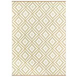 ID MARKET Tapis extérieur BAHAMAS beige 270 x 370 CM