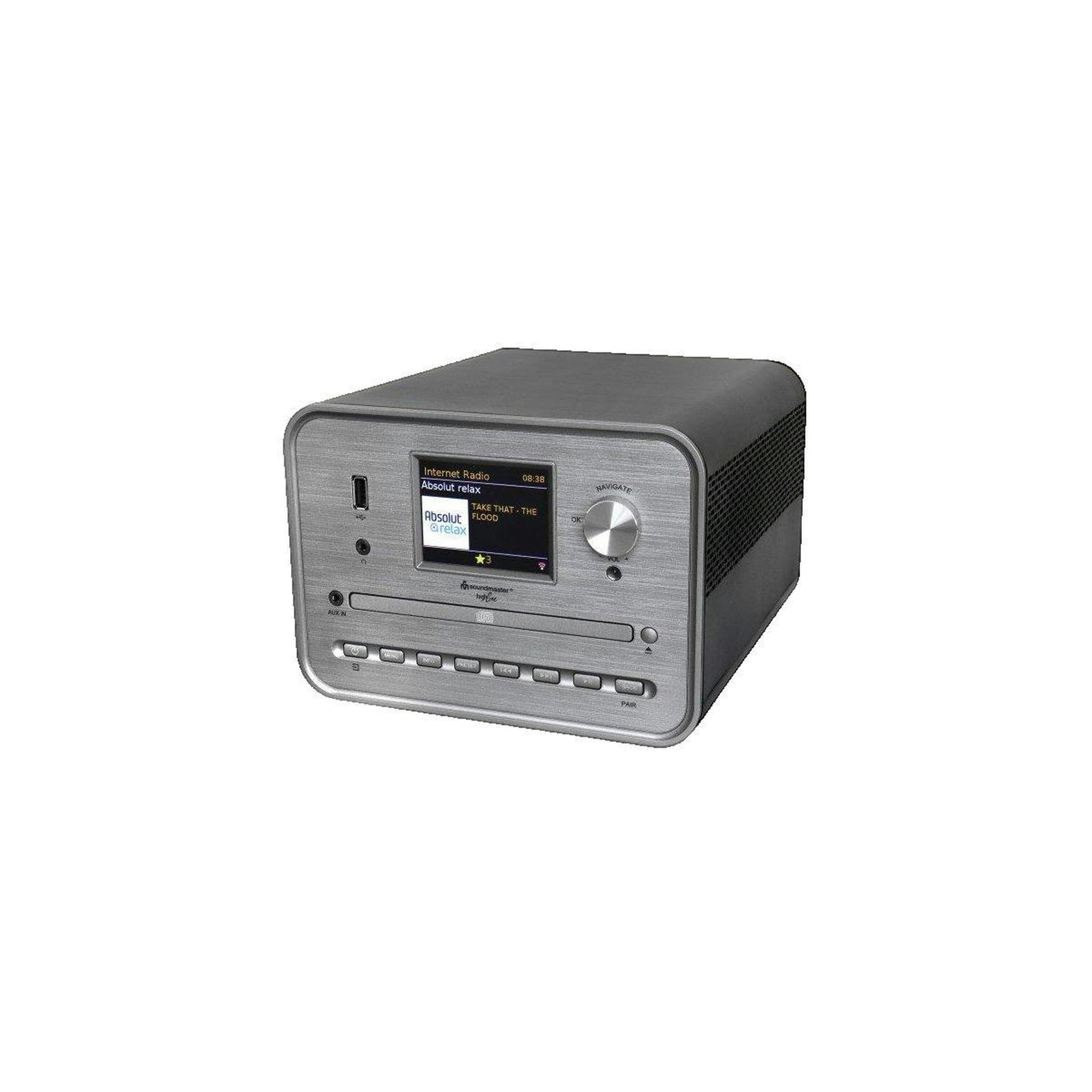 Voir la diapositive 2 : ASTER Radio Internet Aster Soundmaster ICD1050SW Connectivité WLAN et Bluetooth