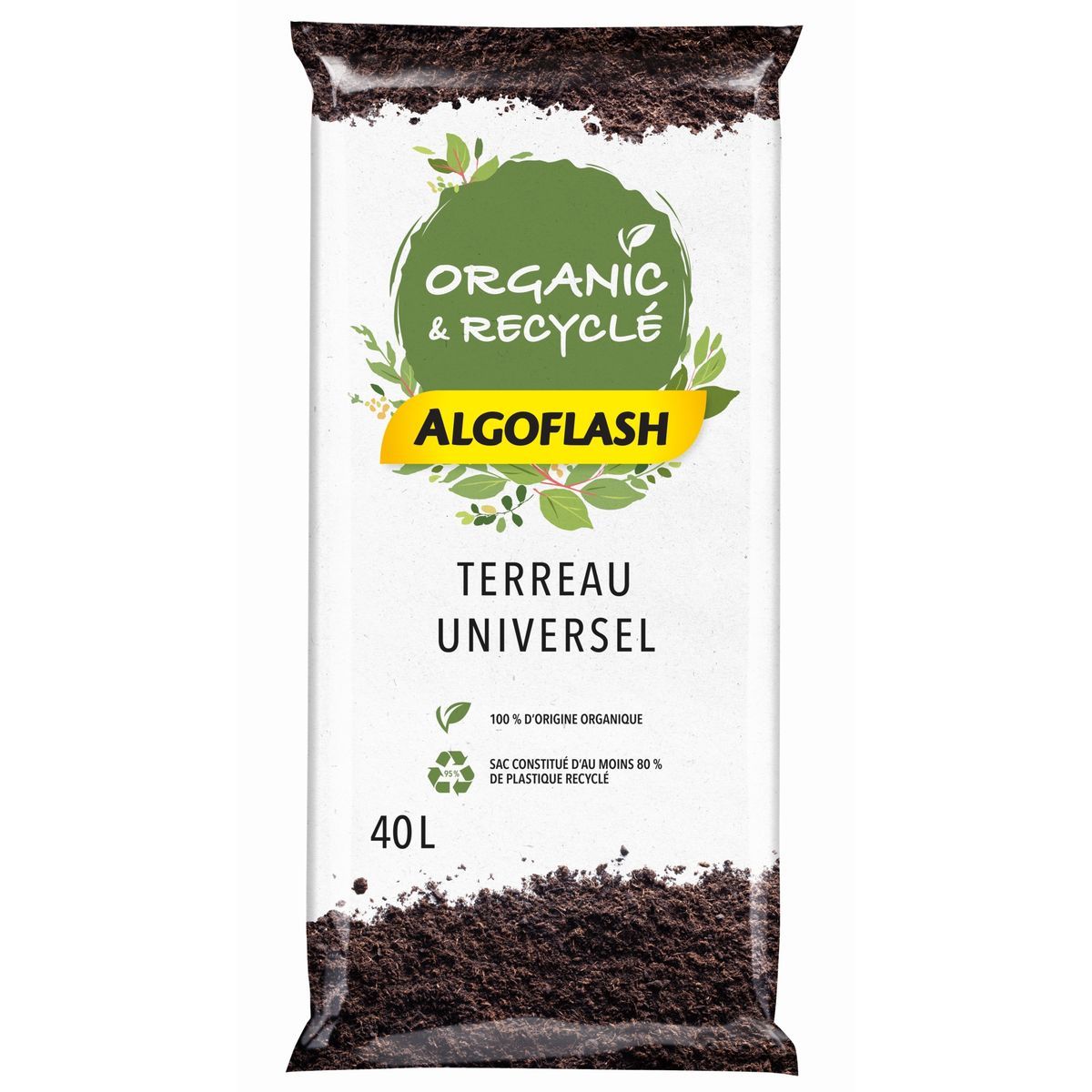 ALGOFLASH Terreau universel -40L