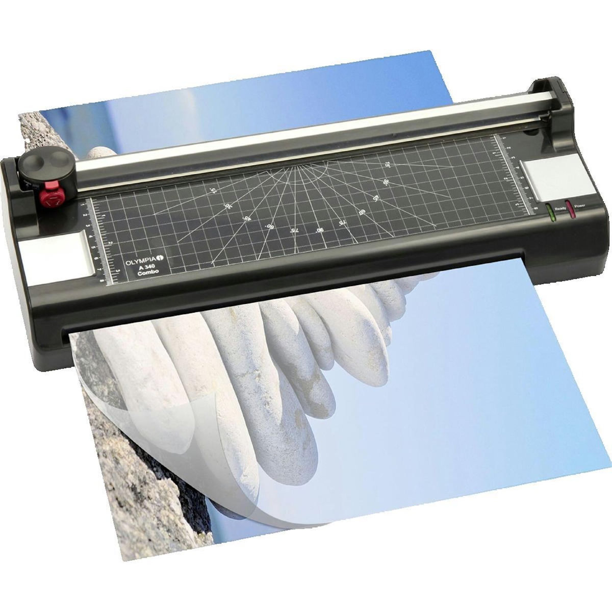 OLYMPIA Plastifieuse Olympia A 340 Combo 2 en 1