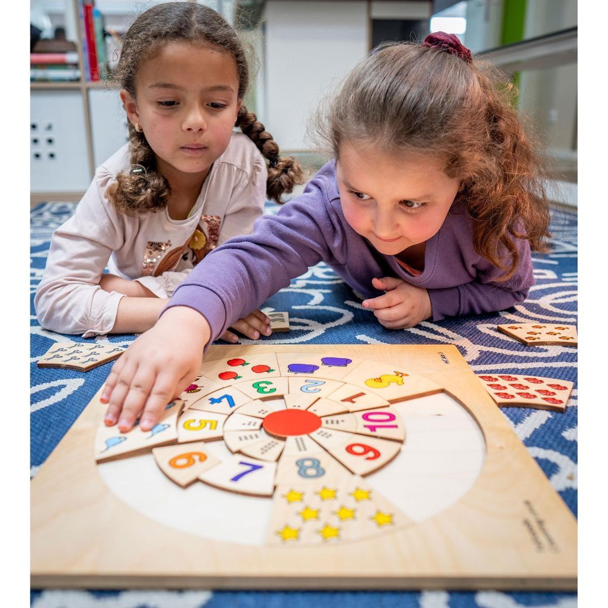 Voir la diapositive 3 : EDUCO Cercle à compter — jeu éducatif pour la classe