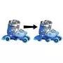 STAMP Rollers évolutifs 2 en 1 Triskate Bleu - Ajustables du 27 au 30