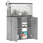 Voir la diapositive 3 : VIDAXL Support pour aquarium gris béton 81x36x73 cm bois d ingénierie