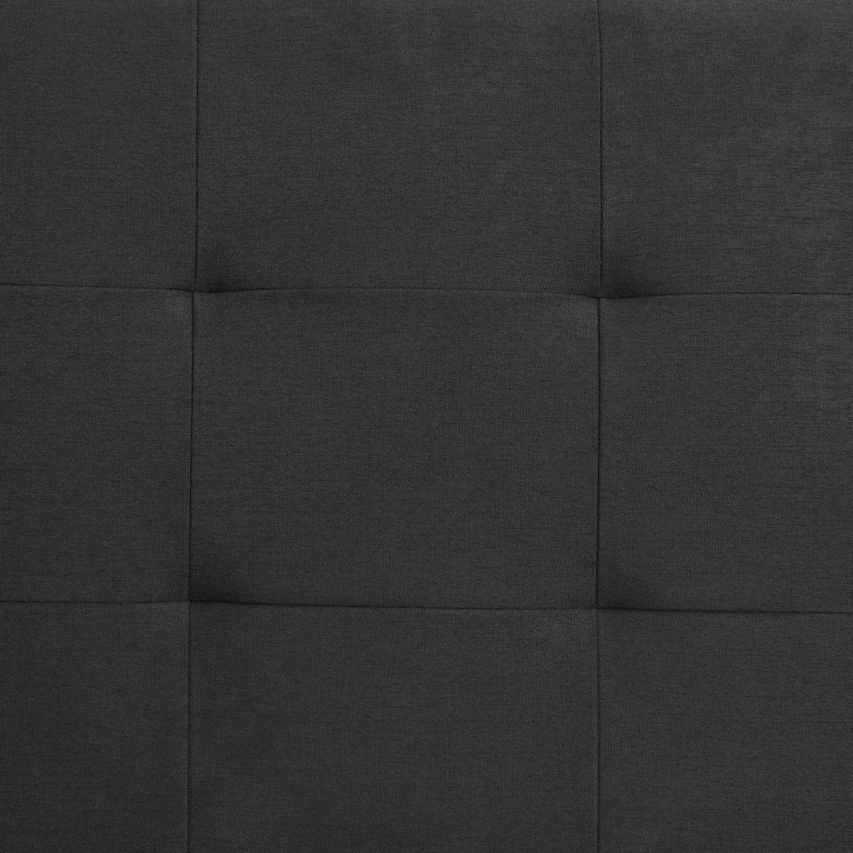 IDIMEX Tête de lit JALEYA 90 capitonnée sur pieds, en tissu