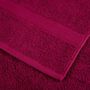 Voir la diapositive 6 : VIDAXL Serviettes de qualité supérieure SOLUND 10pcs bordeaux 600 g m²
