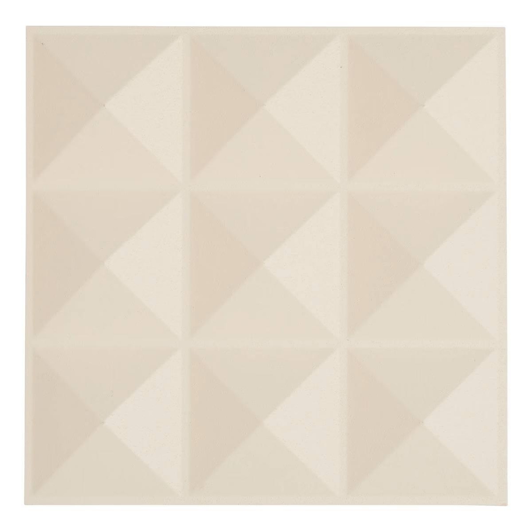 ATMOSPHERA Lot de 2 stickers diamants  oren  30x30cm beige