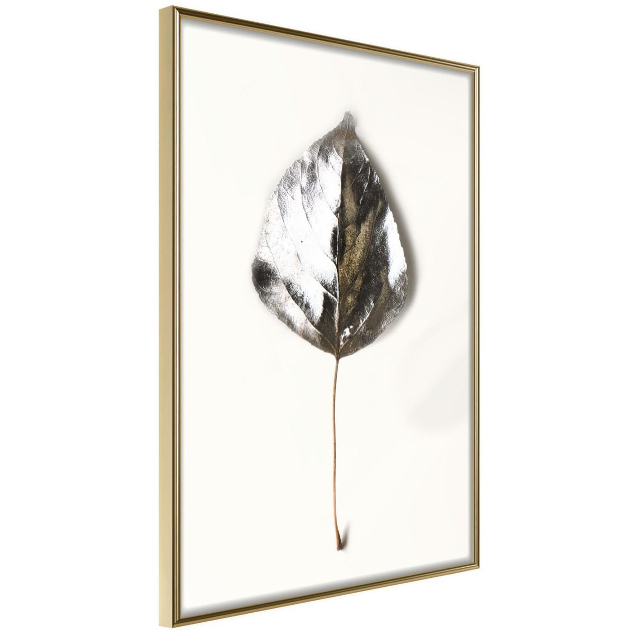 Paris Prix Affiche Murale Encadrée  Silvery Leaf