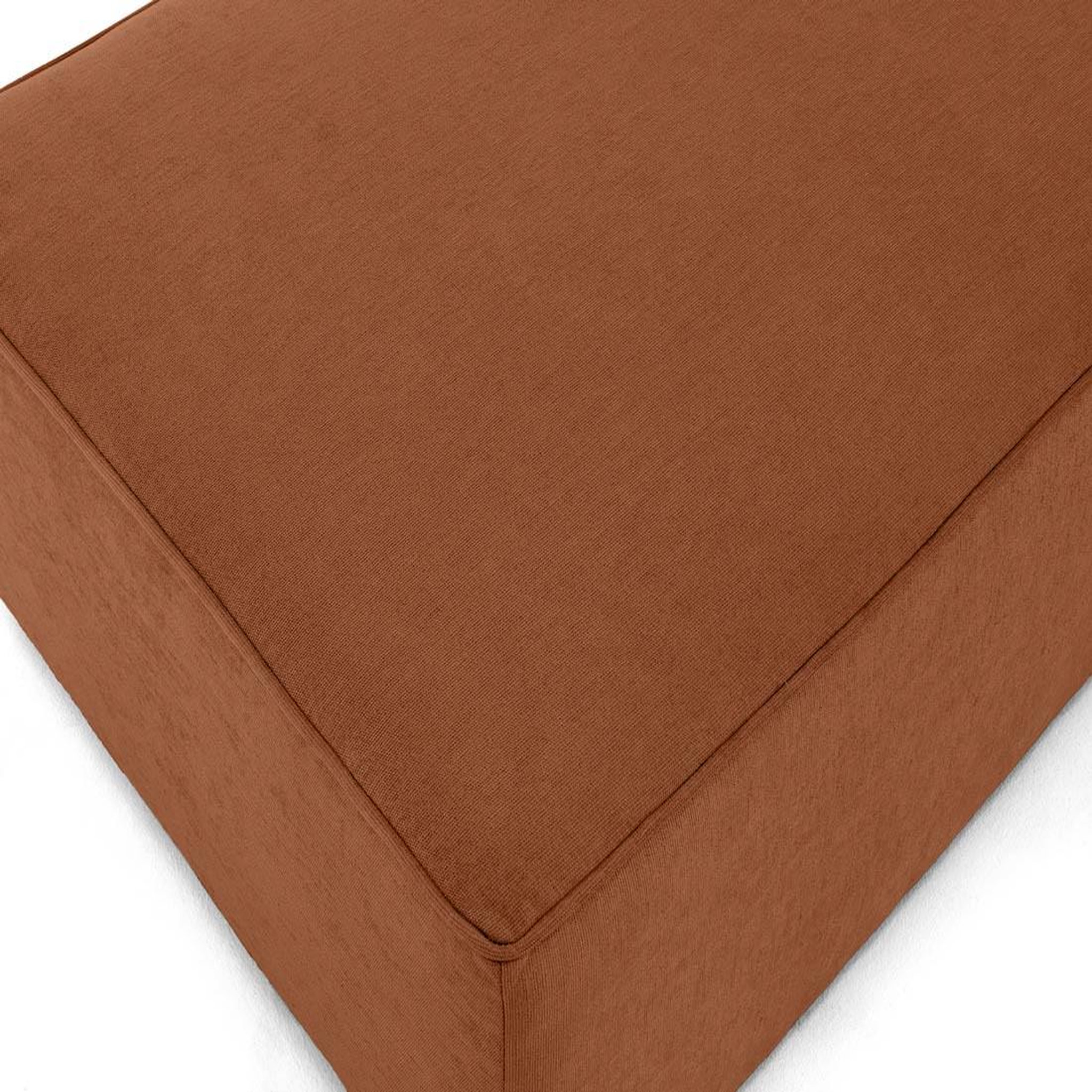 Voir la diapositive 5 : BEST MOBILIER Topaze - pouf - en tissu