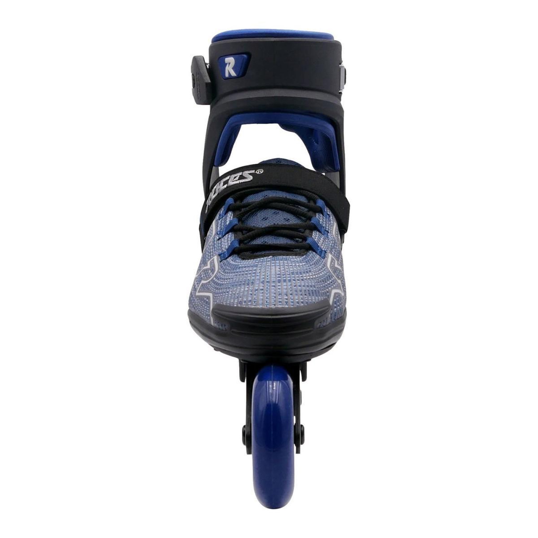 Voir la diapositive 2 : Roces Roller Fitness  r-evo 84 noir/bleu/gris T44
