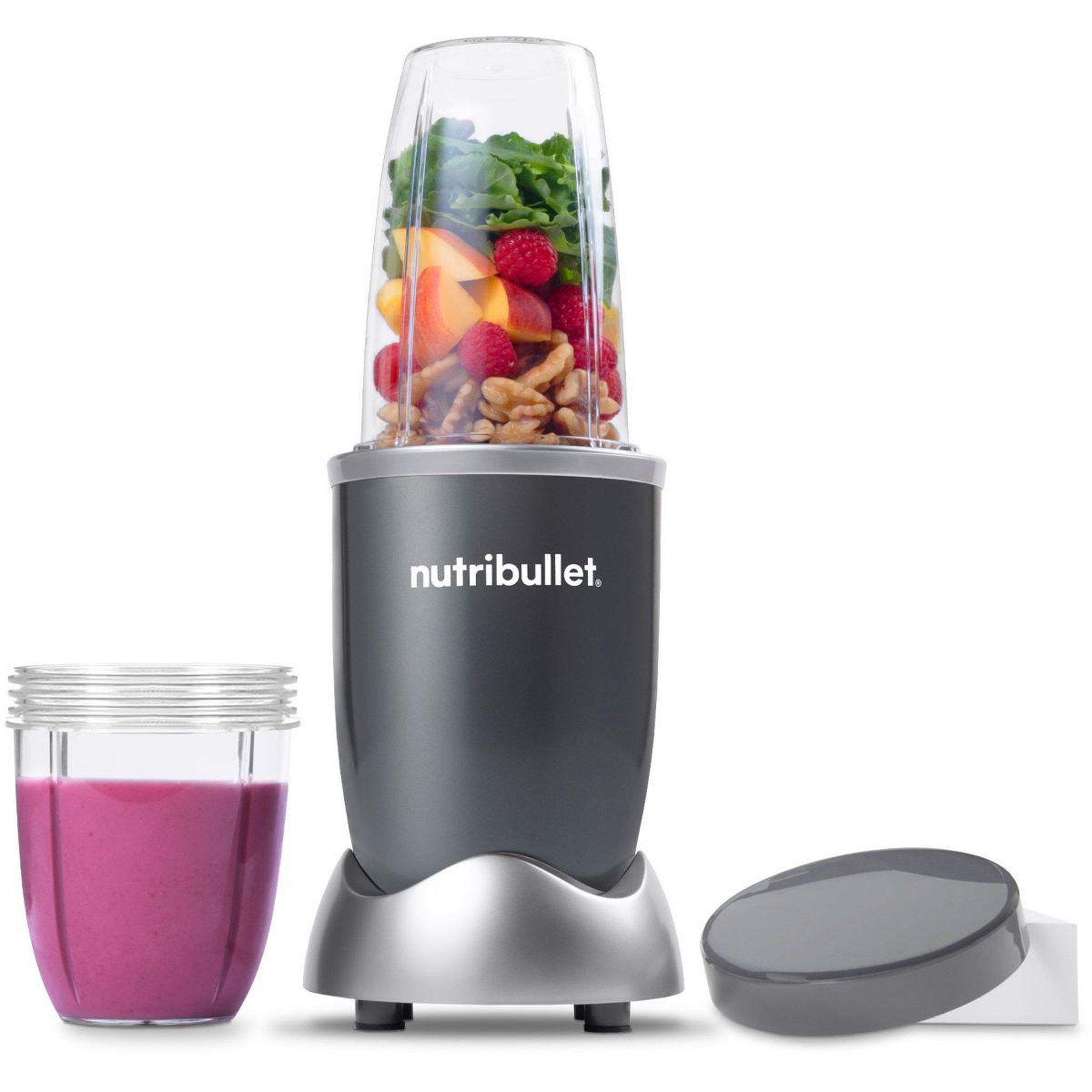 nutribullet Blender nb505dg original 500 gris 2 accessoires