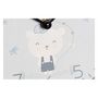 Voir la diapositive 2 : AAAAA Horloge Murale DKD Home Decor Bleu Rose Bois Métal Plastique Bois MDF Enfant Oiseau 24 x 3 x 24 cm (2 Unités)