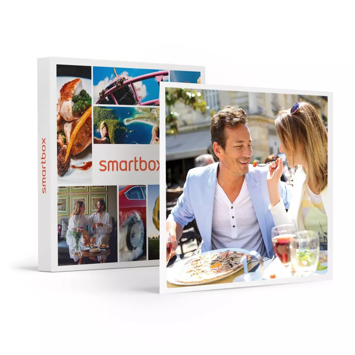 Smartbox Coffret cadeau Fête des Pères : un dîner gastronomique à 3 plats pour combler un fin gourmet - Coffret Cadeau Gastronomie
