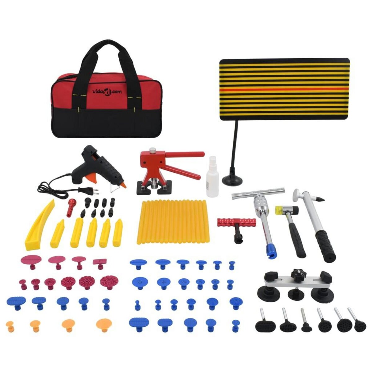 VIDAXL Kit d'outils de debosselage sans peinture 26 pcs pas cher