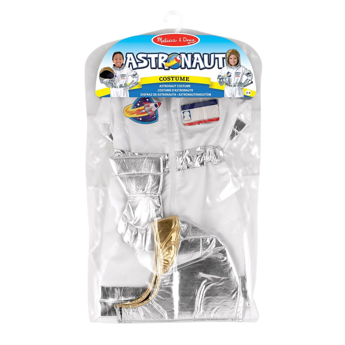Melissa & Doug Déguisement d'astronaute - 3/6 ans