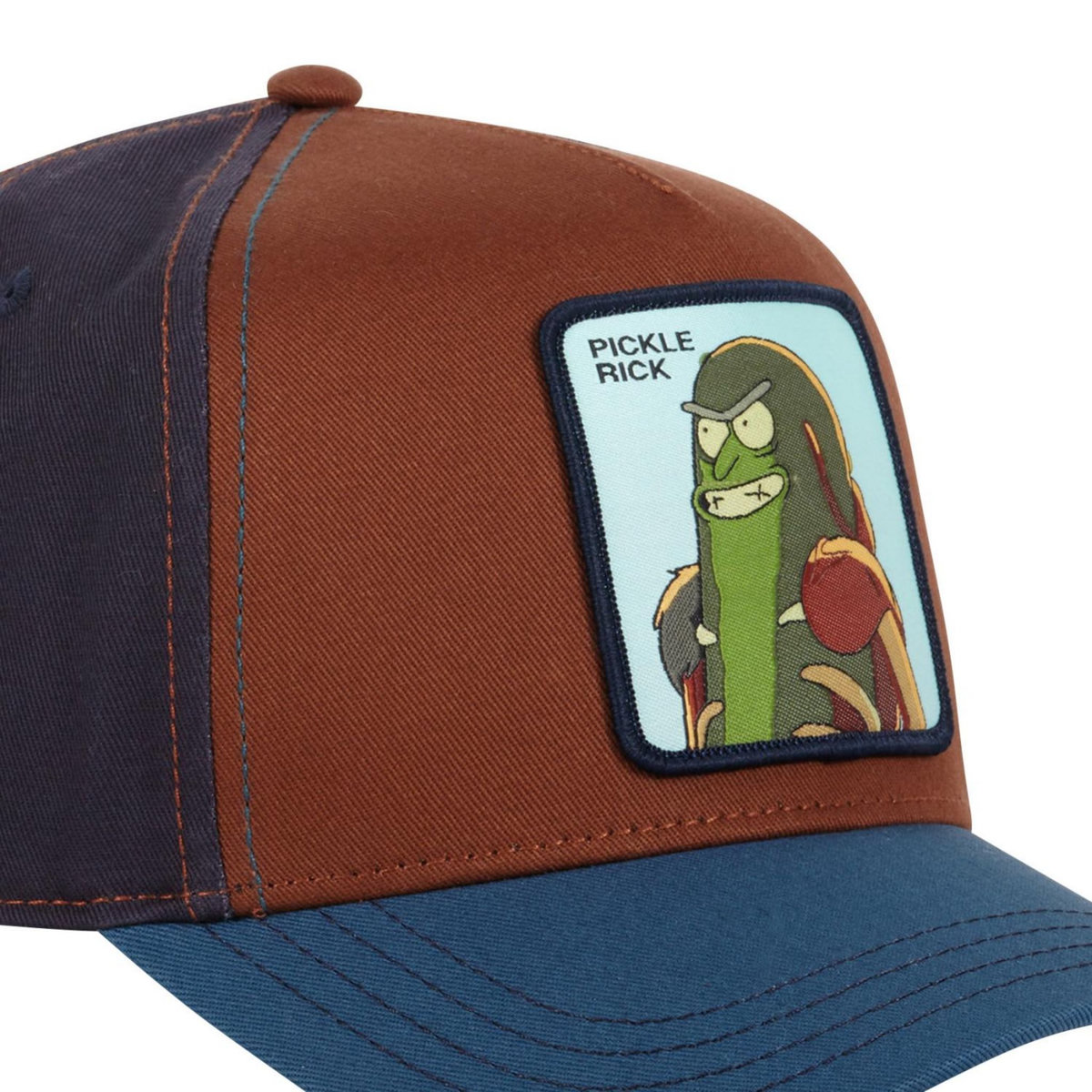 CAPSLAB Casquette trucker premium en sergé de coton Rick & Morty Premium