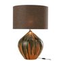 Voir la diapositive 2 : Paris Prix Lampe à Poser en Céramique  Peinture  80cm Multicolore