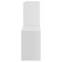 Voir la diapositive 5 : VIDAXL Etagere murale Blanc 100x18x53 cm Bois d'ingenierie