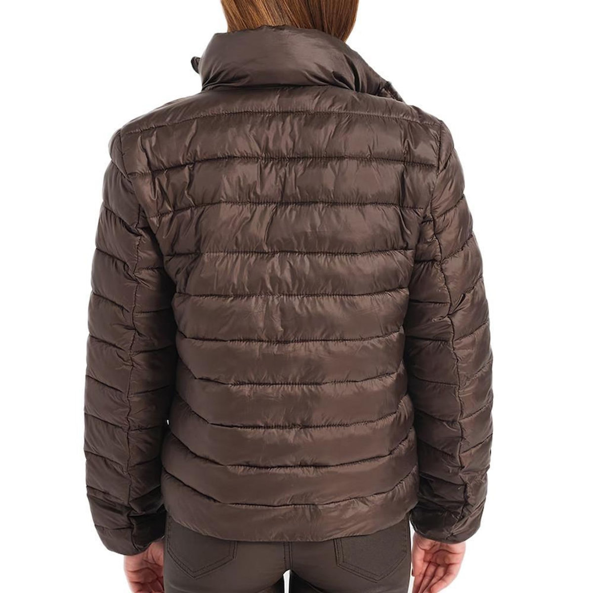 JACQUELINE DE YONG Doudoune Marron Femme JDY Mindy
