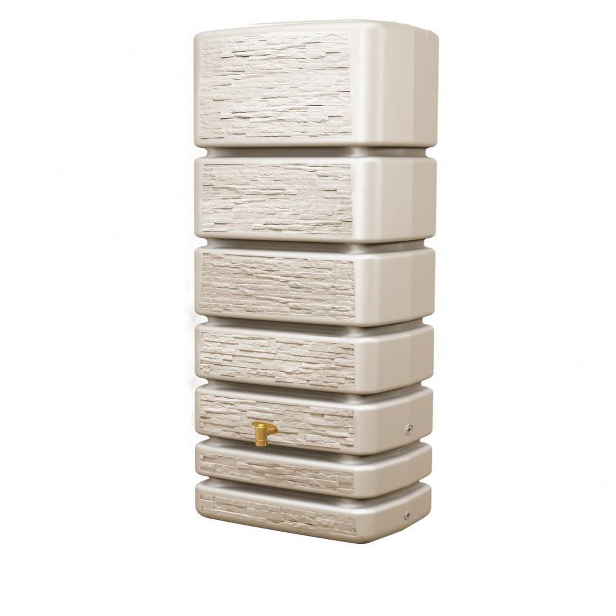 Garantia Récupérateur d'eau garantia rectangulaire sable, 330 l