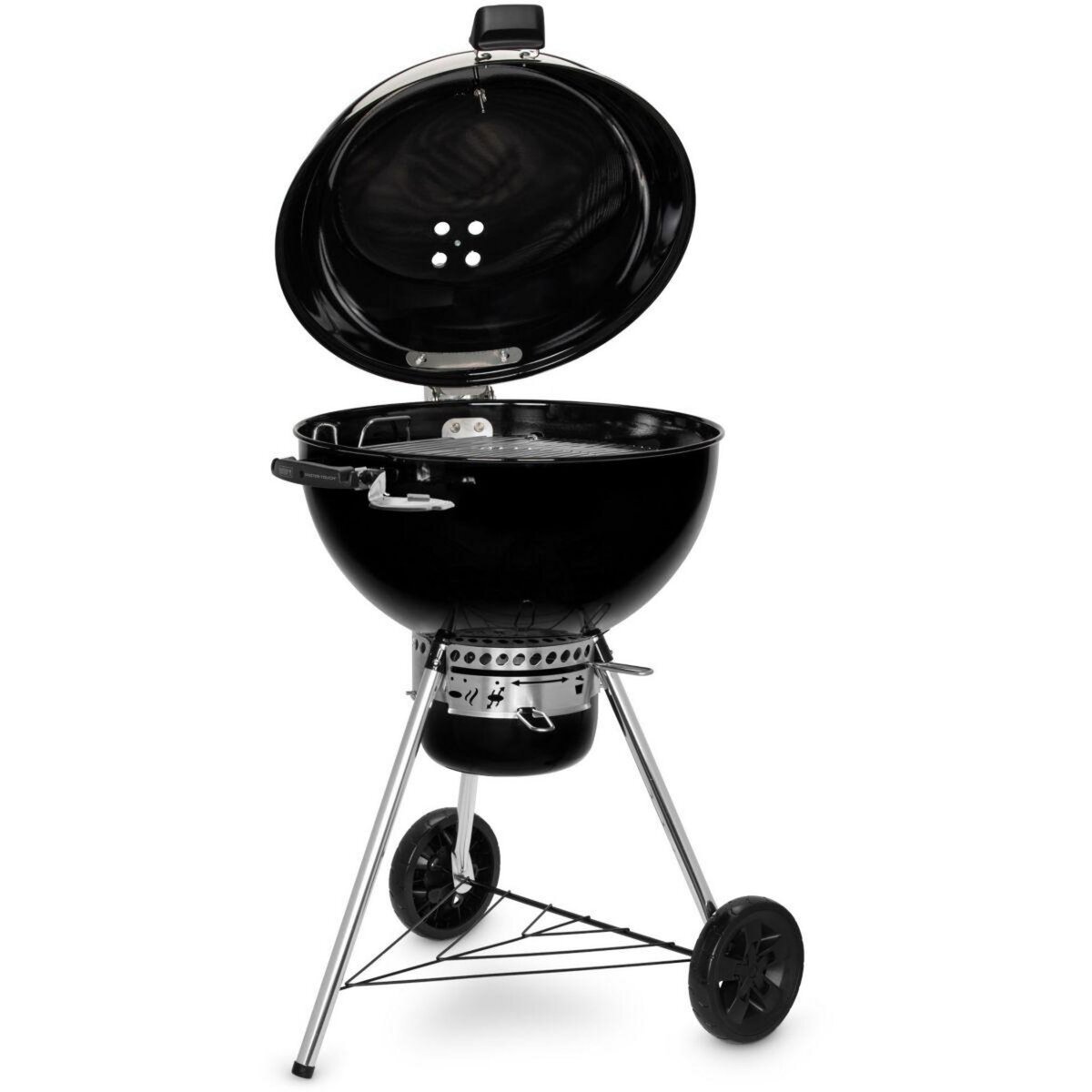 Weber Barbecue charbon master-touch GBS premium E-5775 black sur pied 57 cm