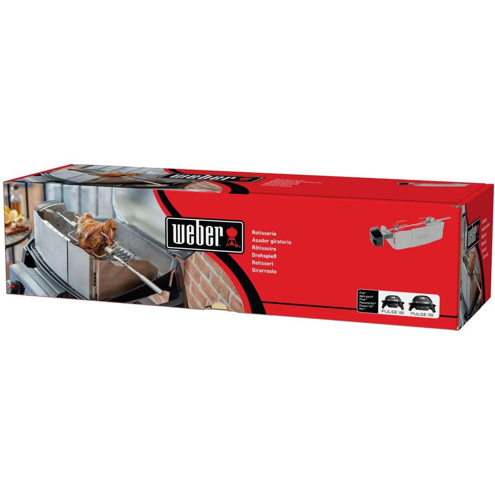 Voir la diapositive 2 : Weber Tourne broche barbecue pour barbecue Pulse