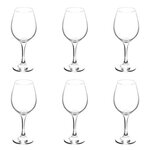 SECRET DE GOURMET Lot de 6 Verres à Vin  Sofia  46cl Transparent