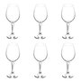 Voir la diapositive 1 : SECRET DE GOURMET Lot de 6 Verres à Vin  Sofia  46cl Transparent