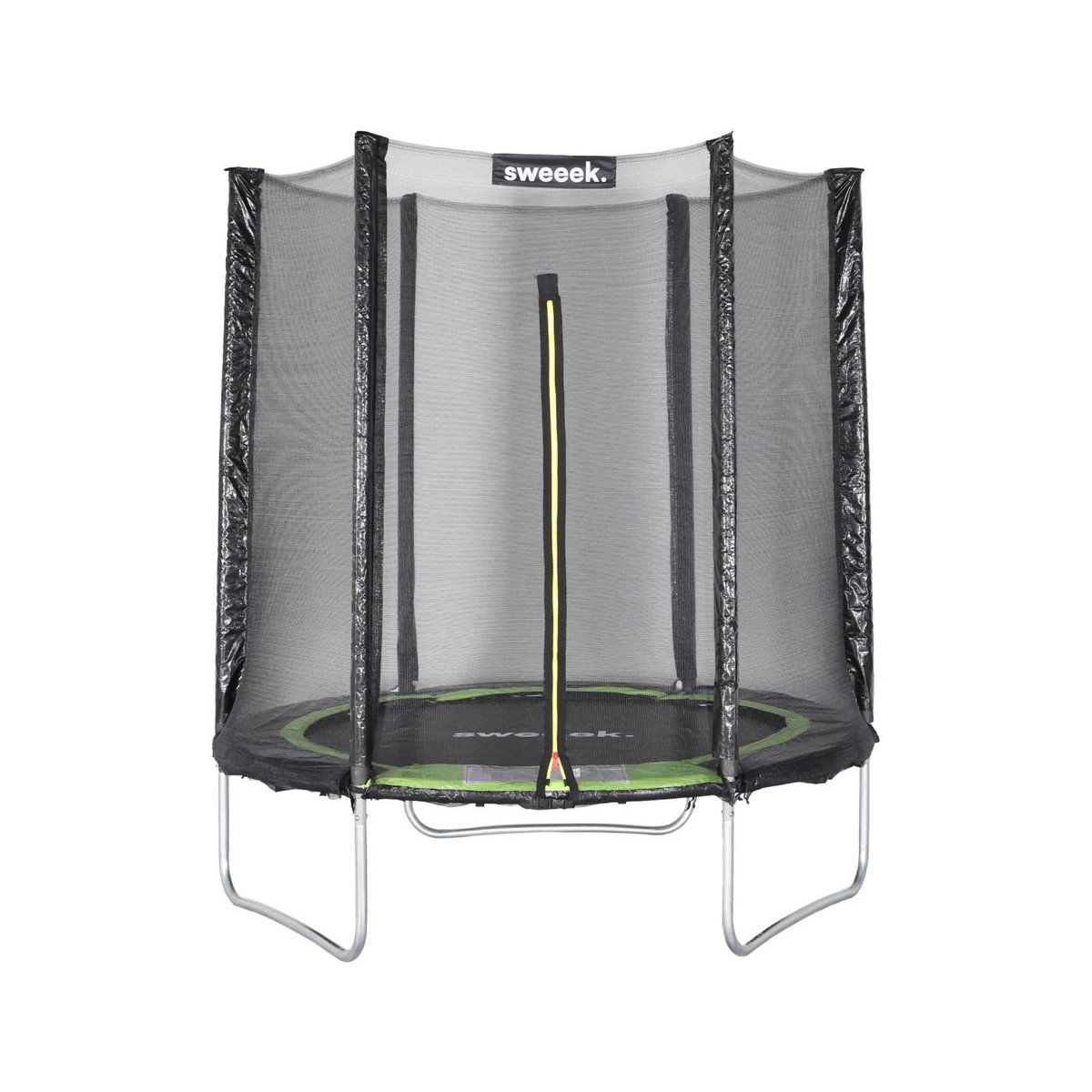 SWEEEK Trampoline Ø180cm Cassiopée avec filet de protection