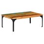 Voir la diapositive 1 : VIDAXL Table basse 100x60x35 cm Bois de recuperation solide
