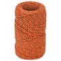 Voir la diapositive 2 : VIDAXL Corde de bateau Orange 2 mm 50 m Polypropylene