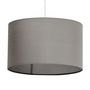 Voir la diapositive 2 : Paris Prix Lampe Suspension avec Abat-Jour  Fidelio  50cm Gris