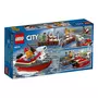 LEGO City 60213 - L'incendie sur le quai