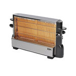 EDM Grille-pain edm Tostadora Verticale 4 tranches noir