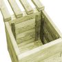 Voir la diapositive 4 : VIDAXL Banc de jardin a jardinieres Bois de pin impregne