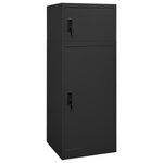 VIDAXL Armoire a selles Anthracite 53x53x140 cm Acier