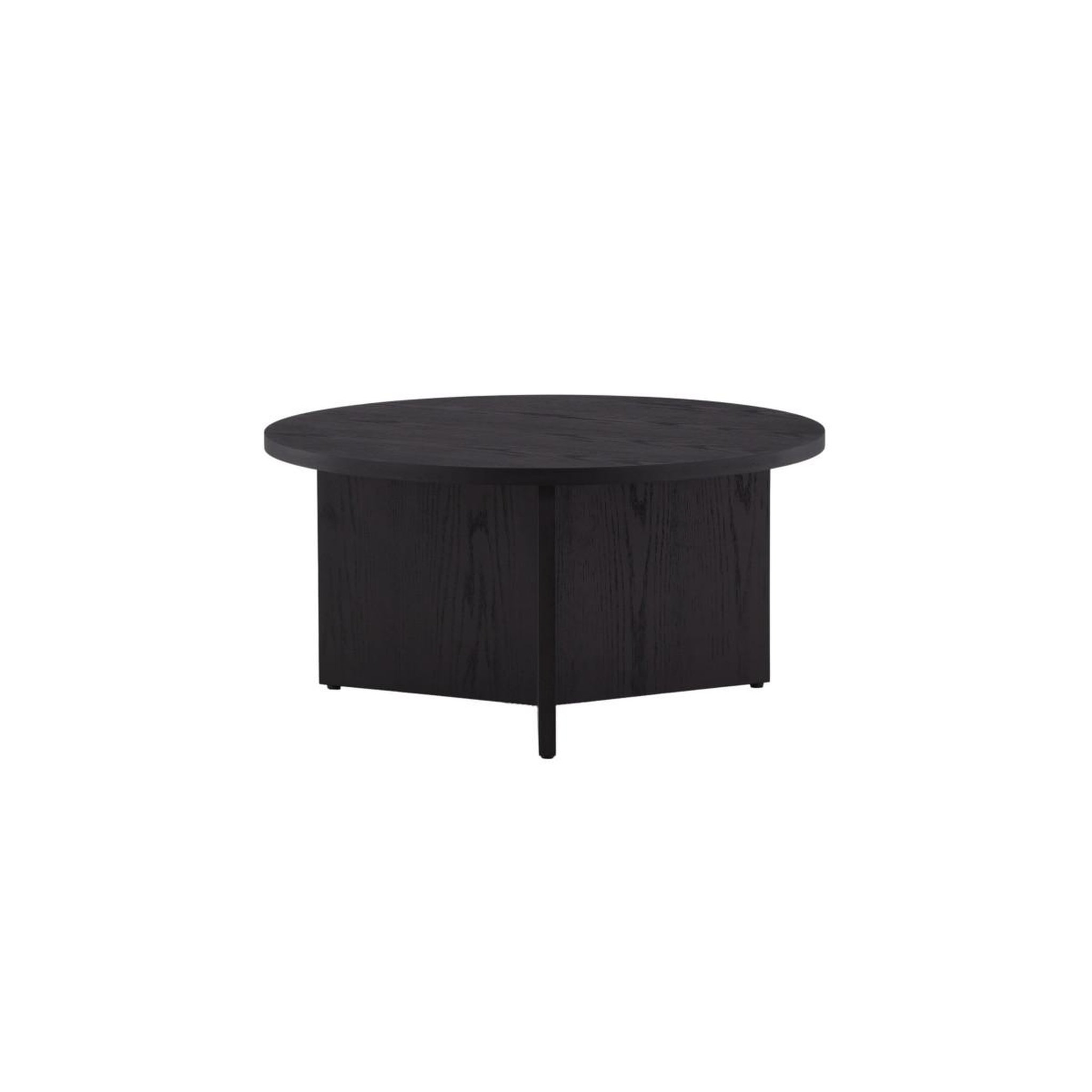 Voir la diapositive 5 : Paris Prix Table basse ronde  salto  65cm noir