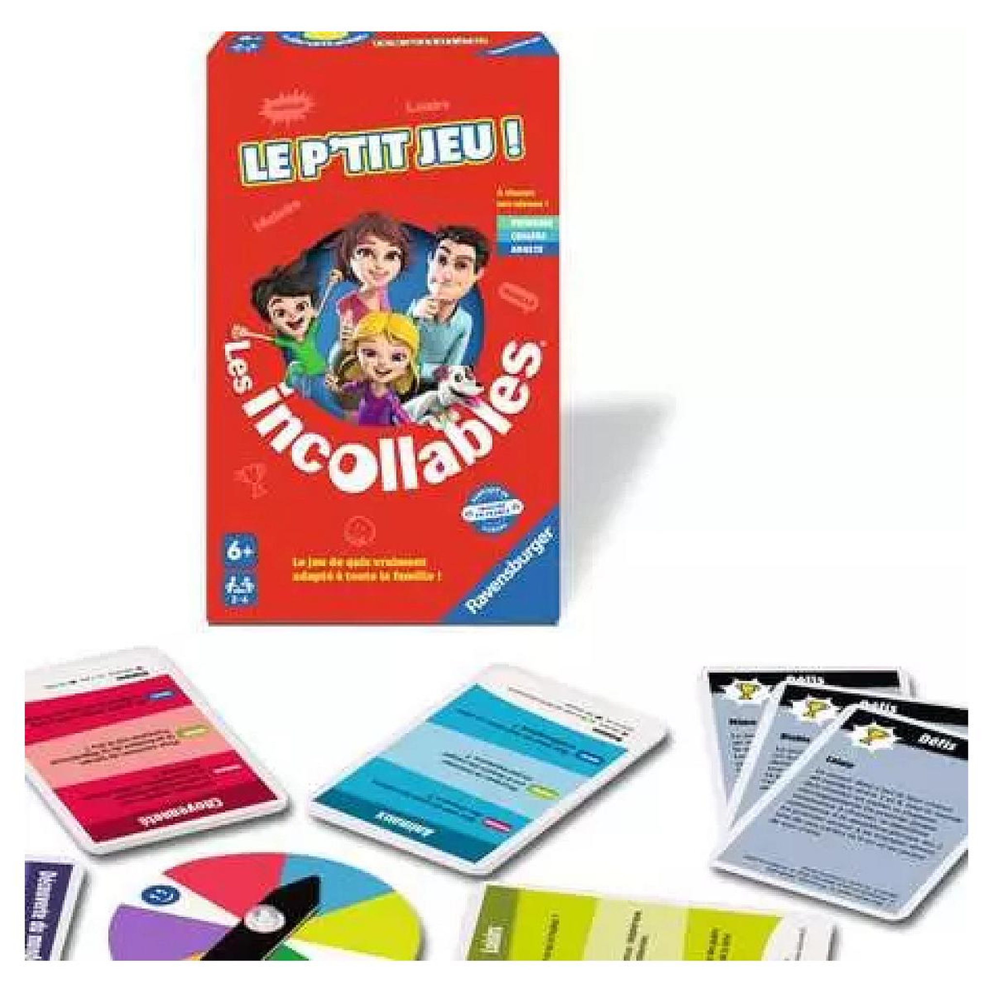 Voir la diapositive 3 : RAVENSBURGER Mini jeu Incollables Jeux enfants