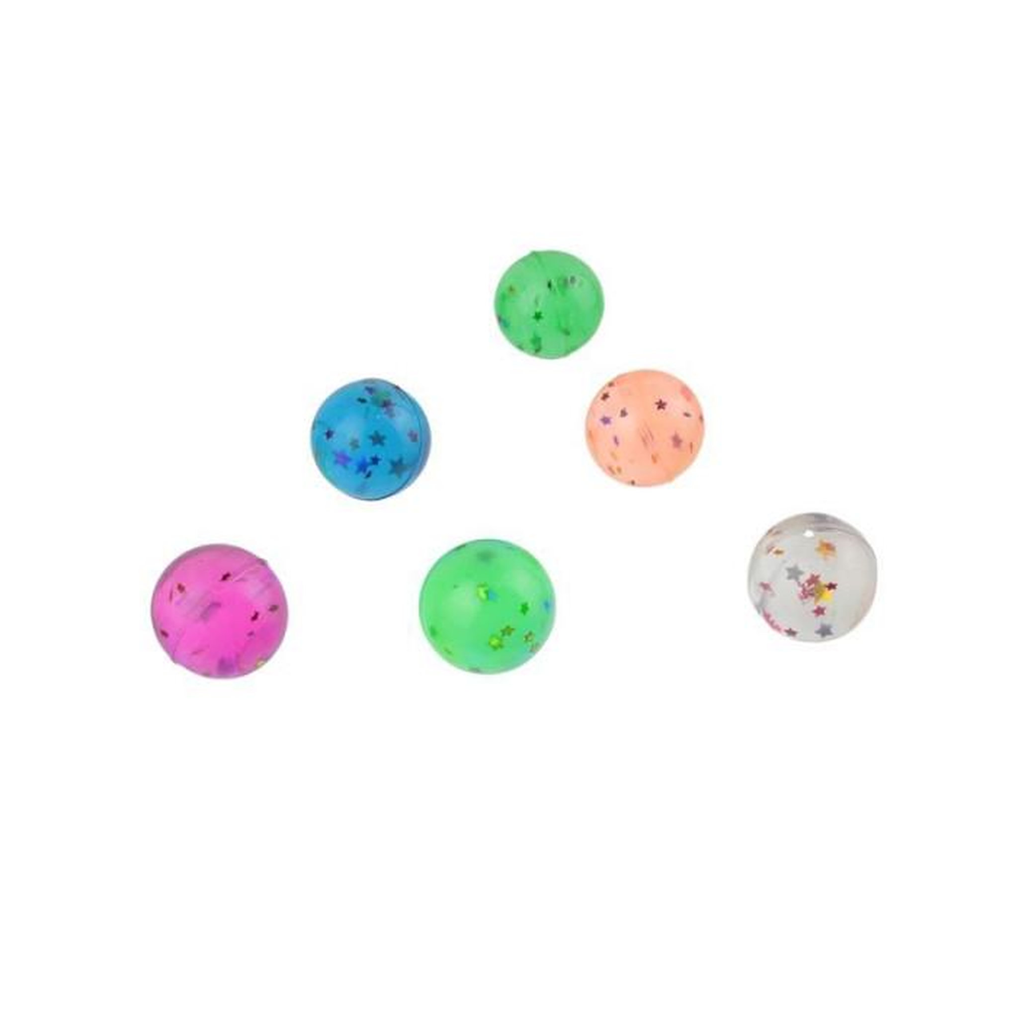 Voir la diapositive 2 : Paris Prix Lot de 6 Balles Rebondissantes  Mômes  2cm Multicolore