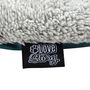 Voir la diapositive 4 : LOVE STORY Couchage de voyage en sherpa - 80 x 50 cm - Bleu