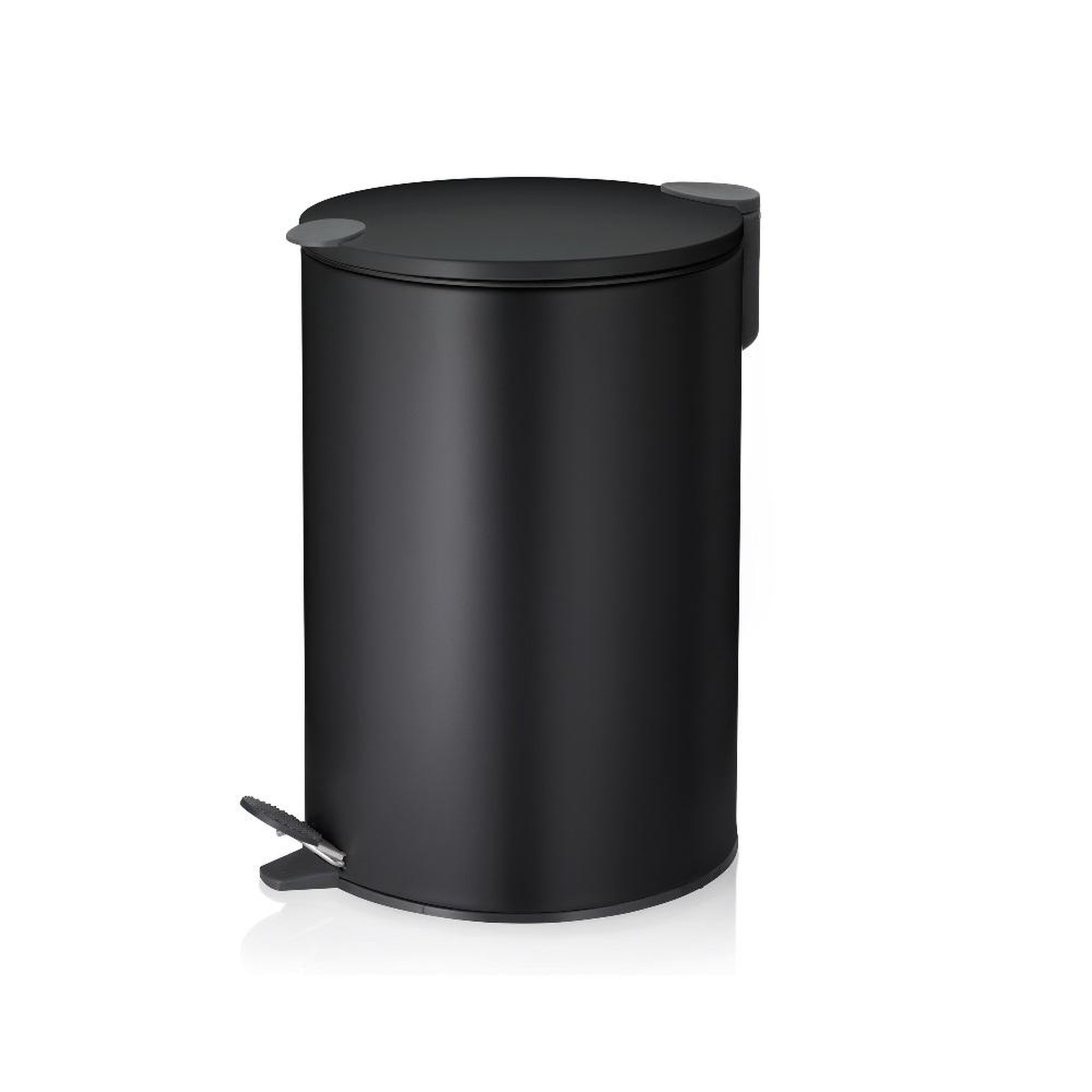 Kela line Poubelle à pédale 12l noir - 10642