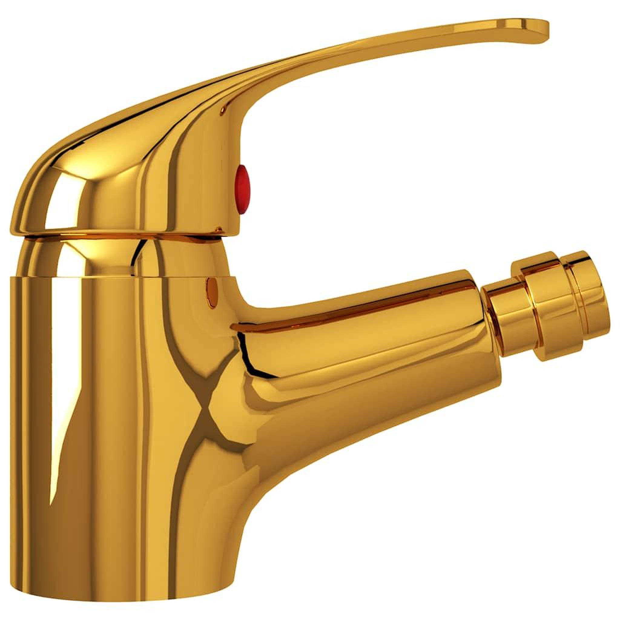Voir la diapositive 4 : VIDAXL Mitigeur de bidet de salle de bain Dore 13x12 cm