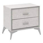 FIVE Commode 2 Tiroirs Paniers  Granite  64cm Gris