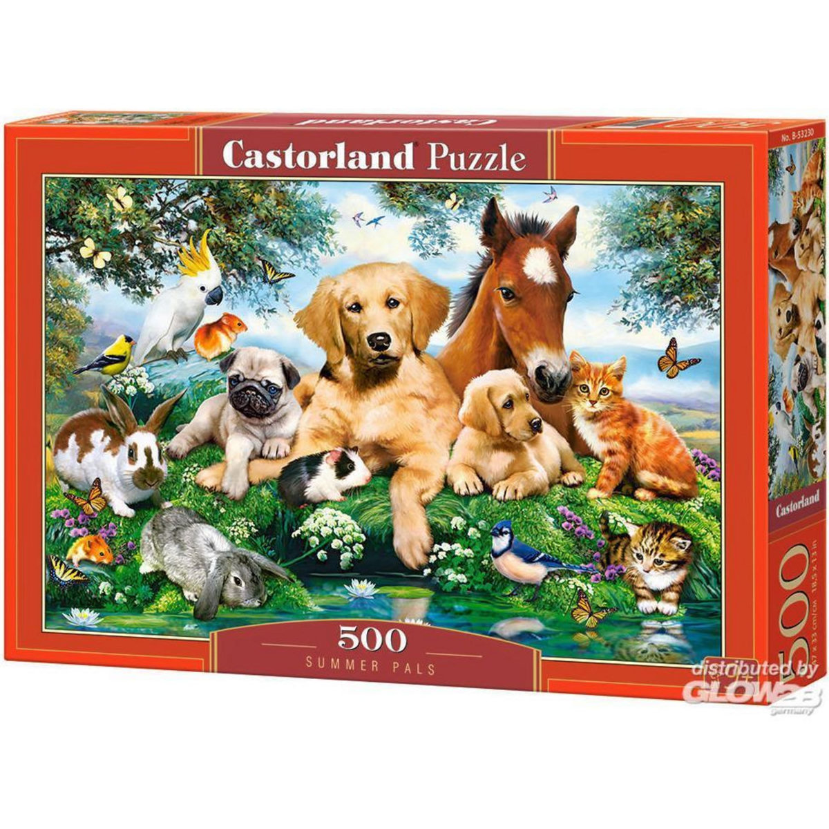 Castorland Puzzle 500 pièces : Copains d'été