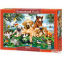 Voir la diapositive 3 : Castorland Puzzle 500 pièces : Copains d'été