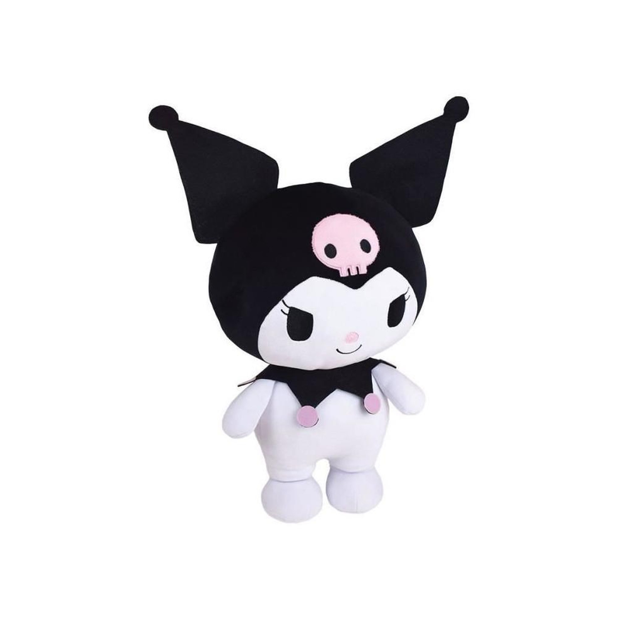 Voir la diapositive 2 : JEMINI Squishy Kuromi coussin peluche - HELLO KITTY - JEMINI - Doux et moelleux - +/- 40 cm