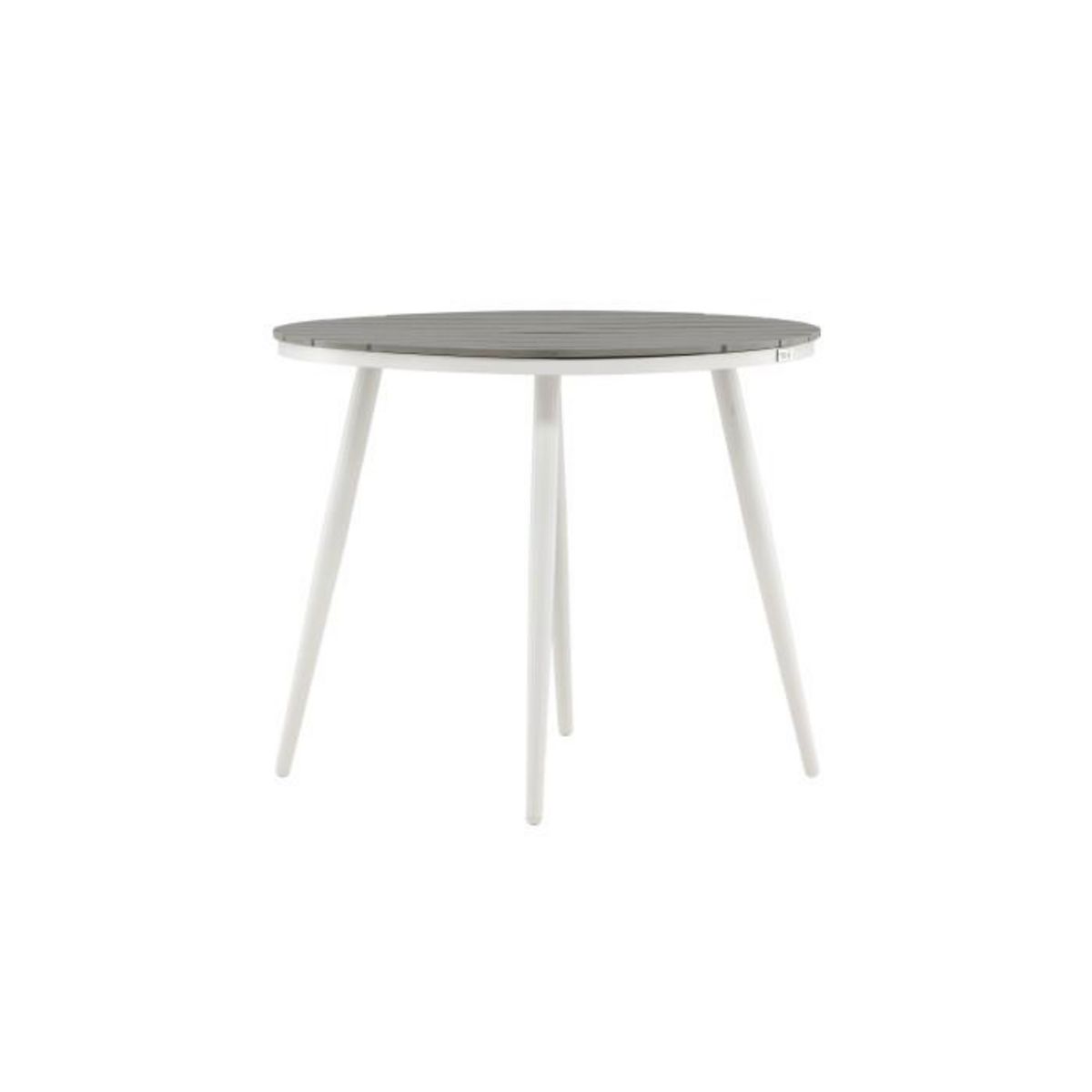 Paris Prix Table de Jardin Ronde  Break  90cm Gris