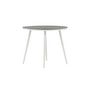 Voir la diapositive 4 : Paris Prix Table de Jardin Ronde  Break  90cm Gris