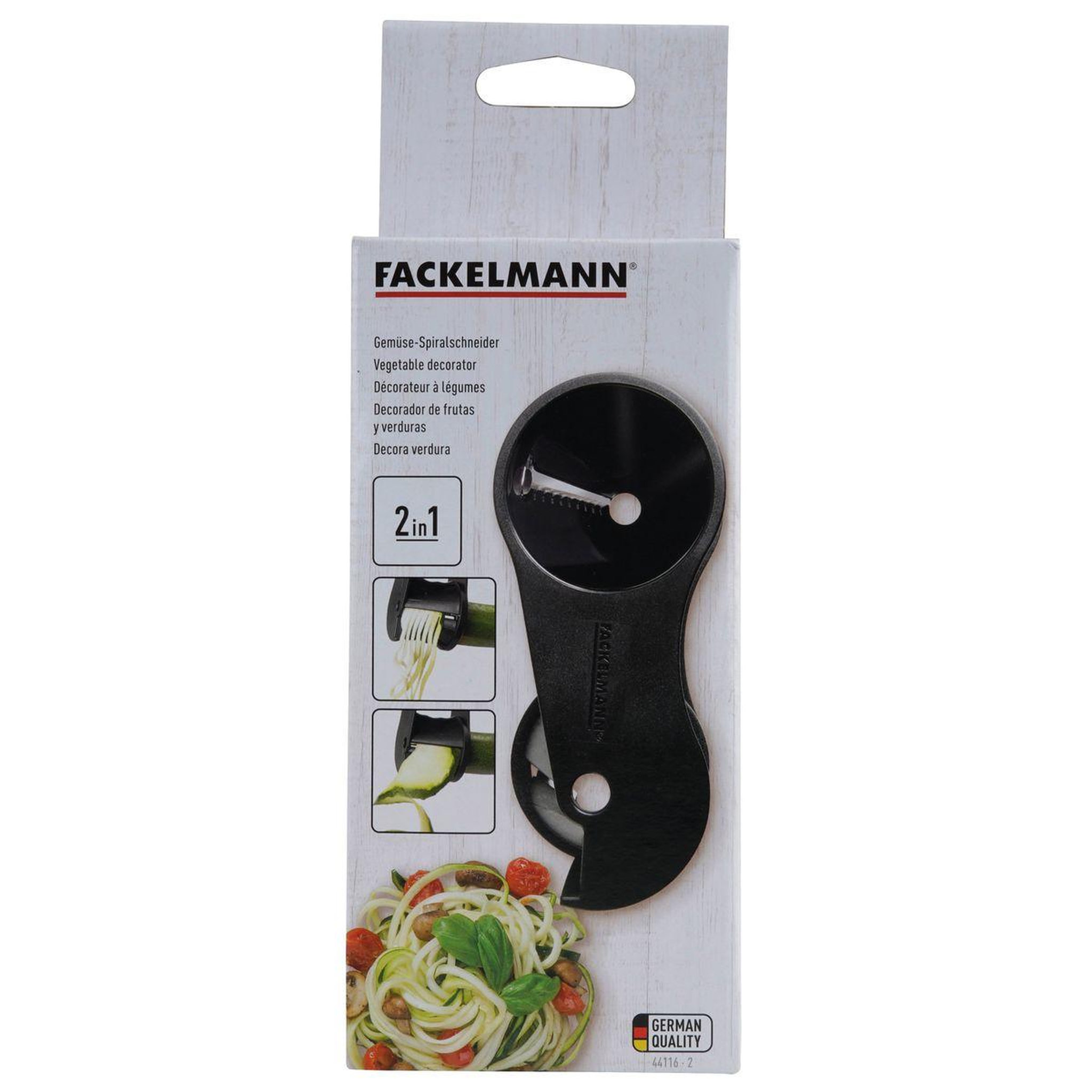 Voir la diapositive 5 : Fackelmann Taille légumes en spirale 16 cm fackelmann