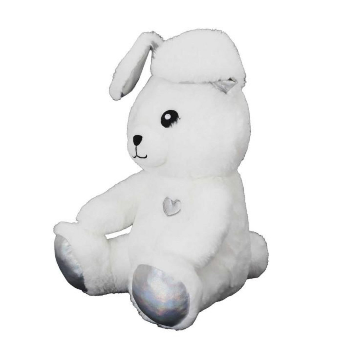 Paris Prix Peluche Animée Lapin  Kawaii  30cm Blanc